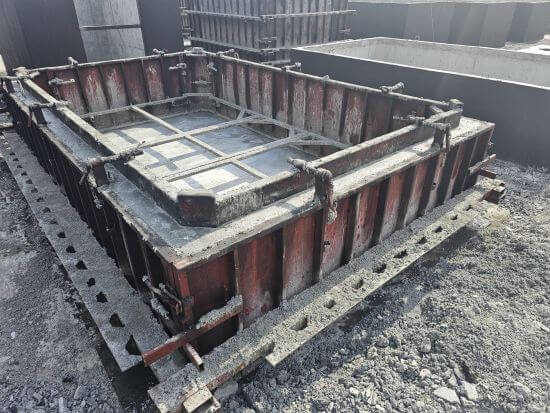 Zbiorniki betonowe Kętrzyn w procesie produkcji